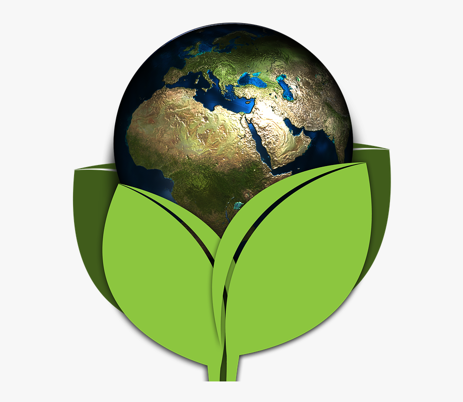 Climate Change By Human Activities - Real Or Fake Earth, Transparent Clipart