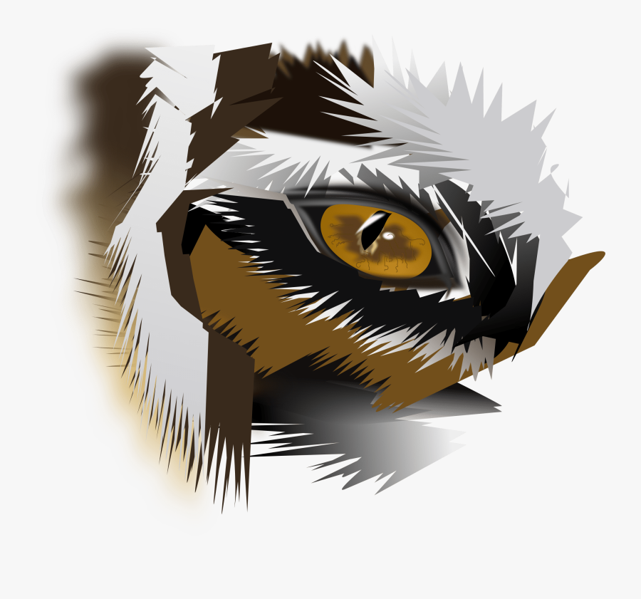 Head,eye,organ - Tiger Eyes Logo Png, Transparent Clipart