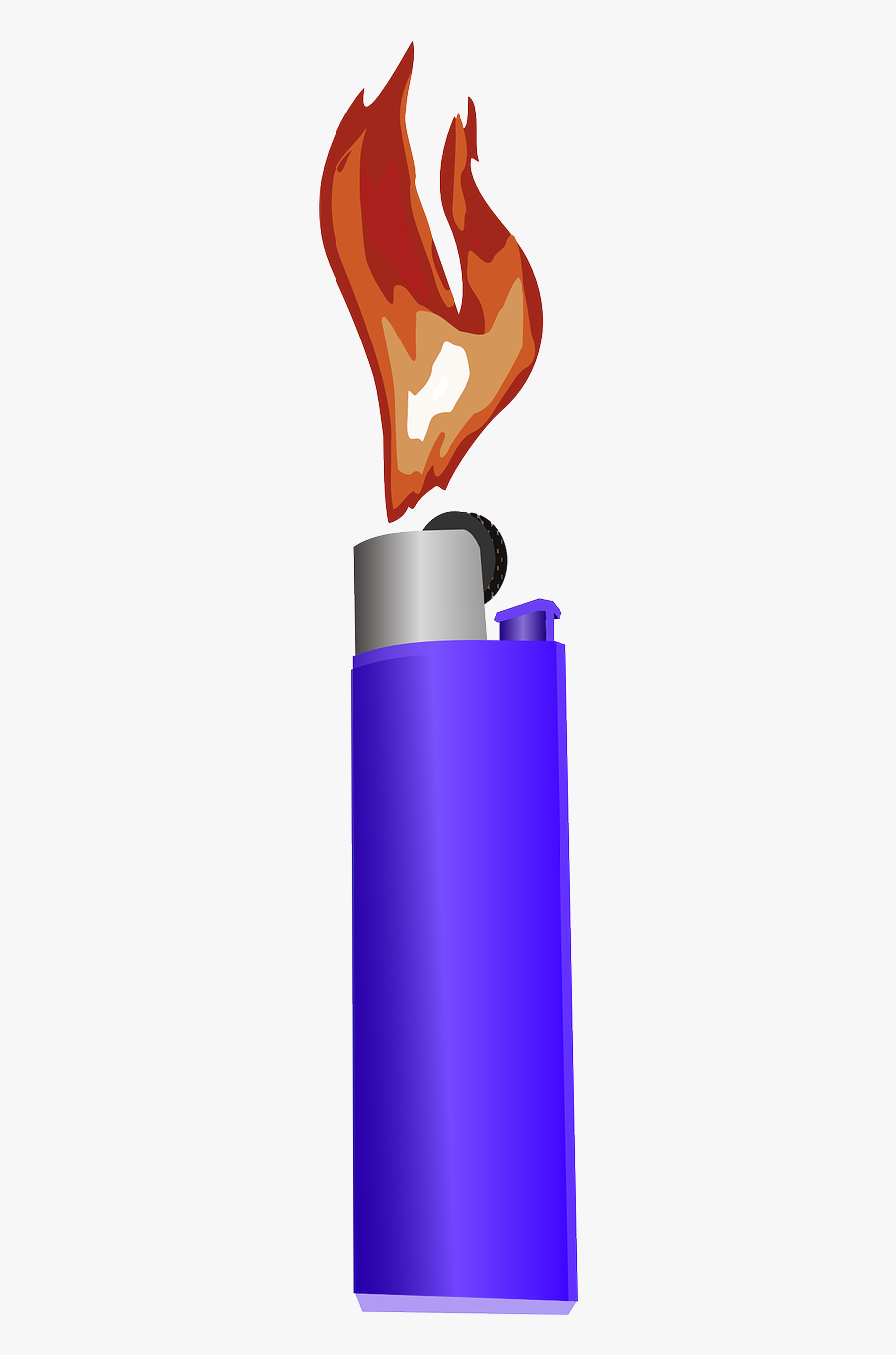 Free Clip Art Lighter, Transparent Clipart