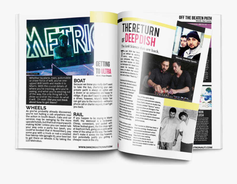 Magazine Png Image - Flyer, Transparent Clipart