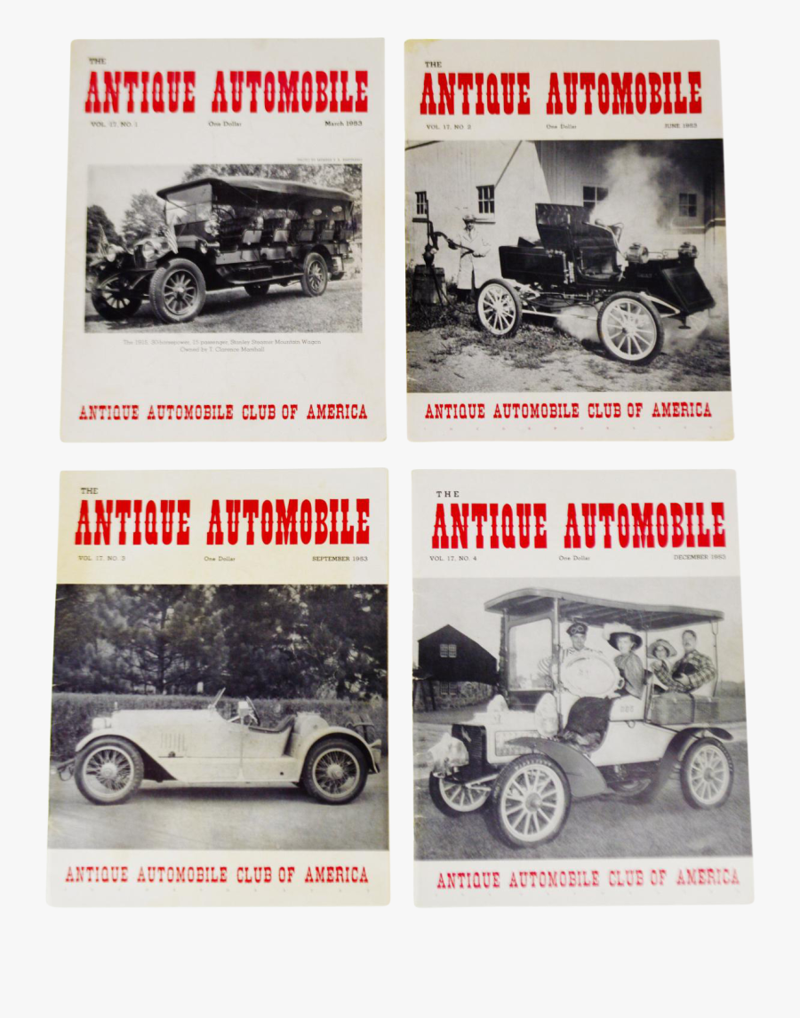 Clip Art Antique Club Full Year - Ford Model F, Transparent Clipart