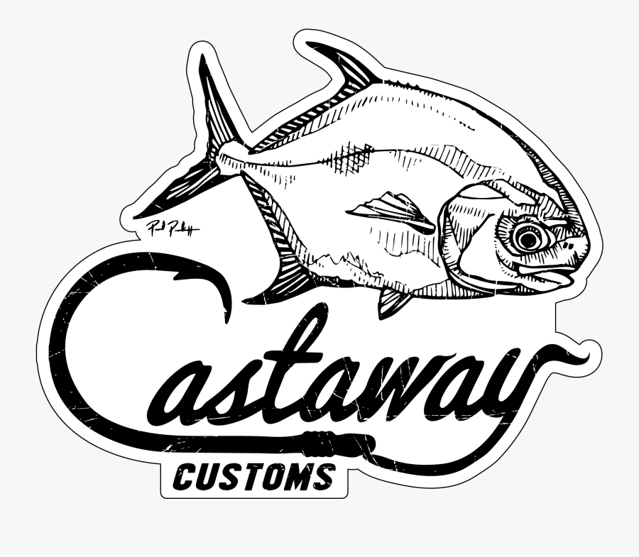 Transparent Fishing Lure Clipart Black And White - Lamnidae, Transparent Clipart