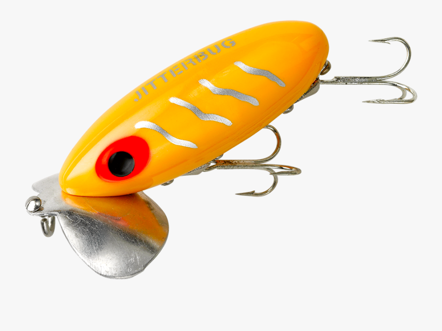 Arbogast Jitterbug Topwater Bass Fishing Lure - Fishing Lure, Transparent Clipart