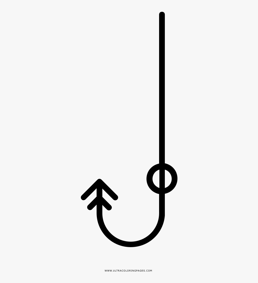 Fishing Lure Coloring Page - Calligraphy, Transparent Clipart