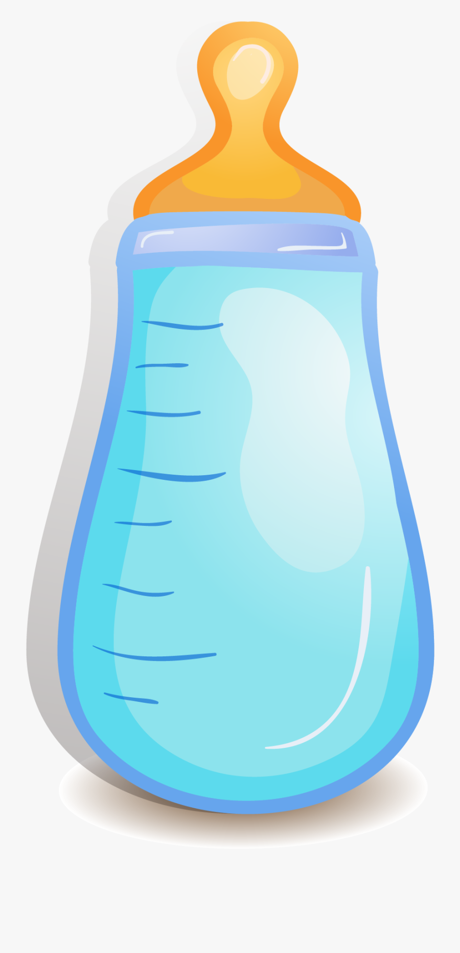 Transparent Baby Bottles Clipart - Clip Art Baby Bottle, Transparent Clipart