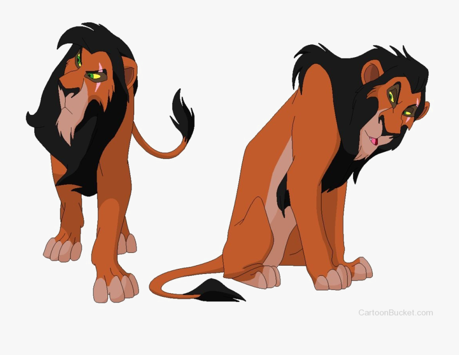 Scar The Lion King Mufasa Simba - Lion King Scar Colors, Transparent Clipart