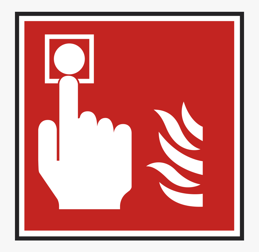 Fire Alarm Symbol - Fire Break Glass Point, Transparent Clipart