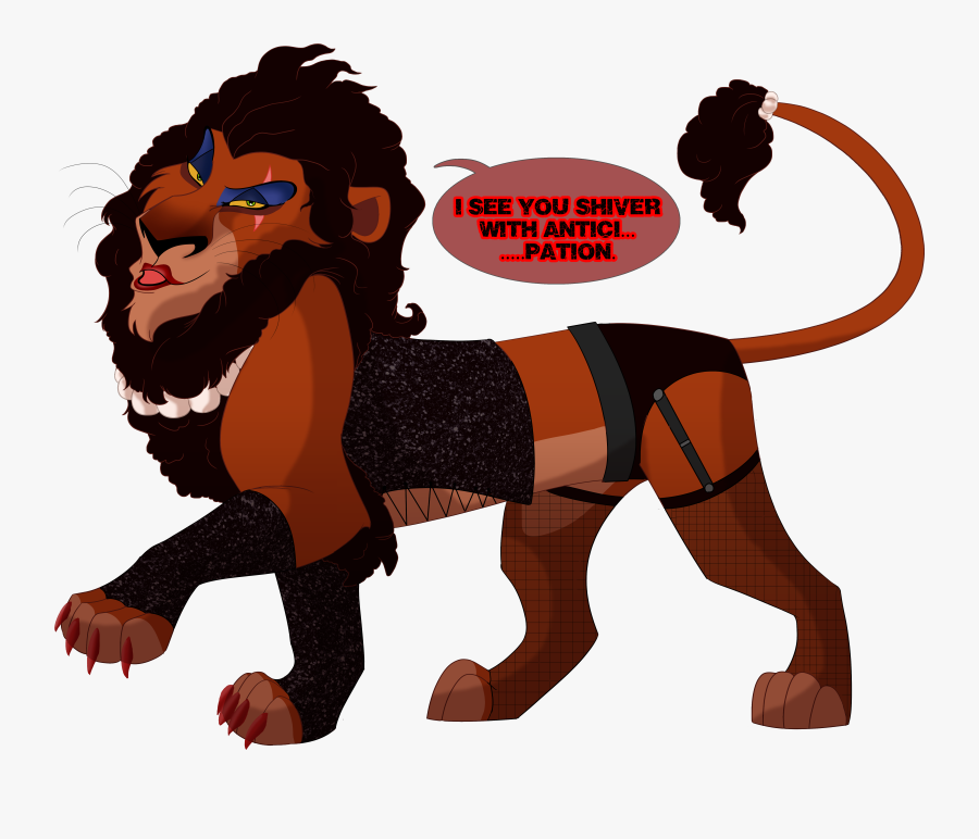 Transparent Scar Lion King Png - Drawing Scar Lion King, Transparent Clipart