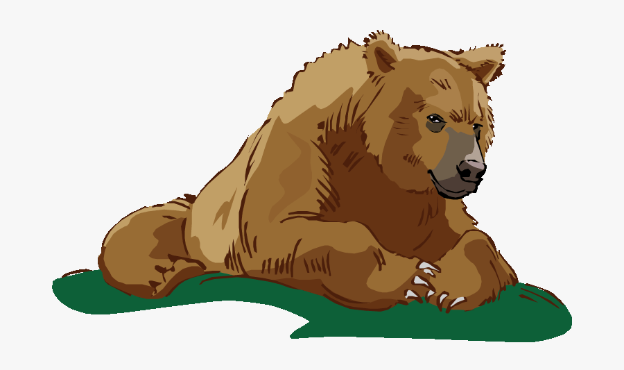 Bear Clipart Grizzly Bear - Clip Art, Transparent Clipart