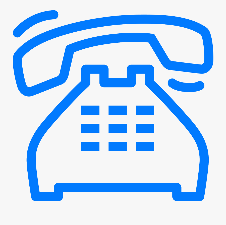 Receiver Clipart Phone Ring - Vector Telephone Icon Png, Transparent Clipart