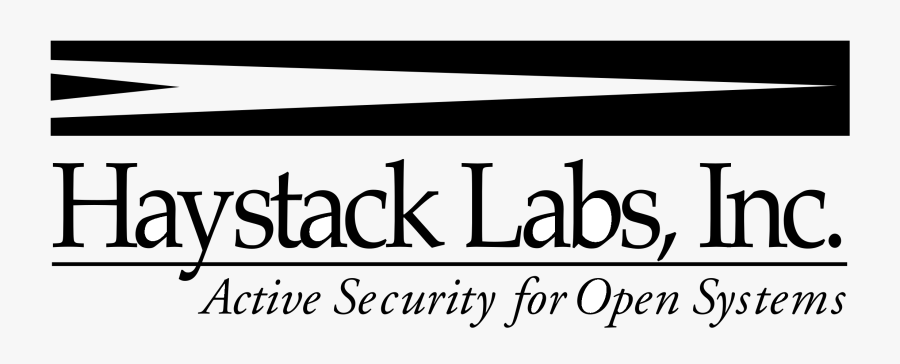 Haystack Labs Logo Black And White Calligraphy- - Calligraphy, Transparent Clipart