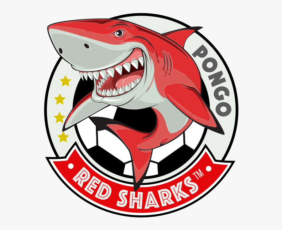 Open Goalkeeper Kit - Red Sharks Logo, Transparent Clipart