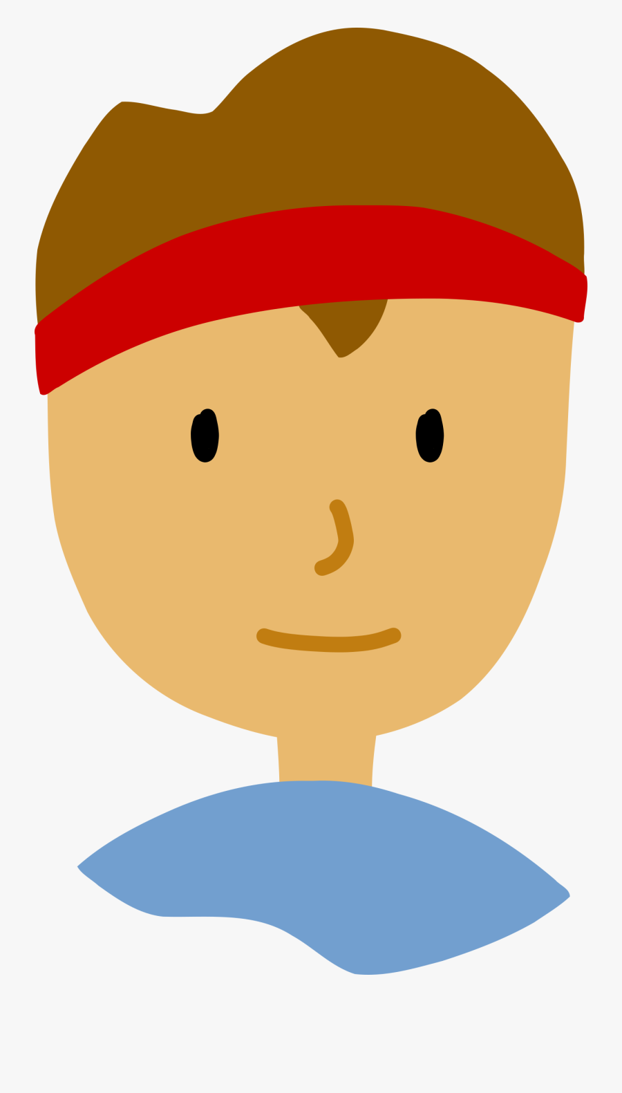 Face Big Image Png - Boys Serious Face Clipart, Transparent Clipart