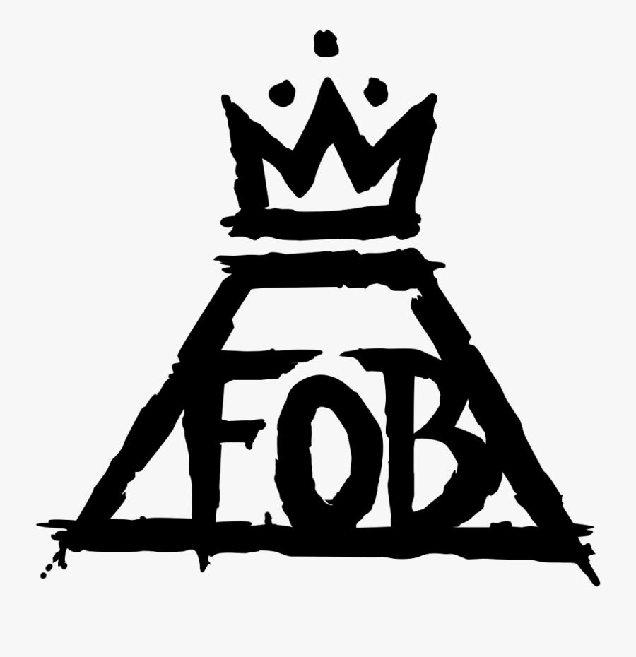 Fall Out Boy Logo, Transparent Clipart