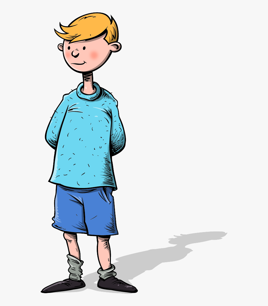Young Boy - Younger Cartoon Png, Transparent Clipart