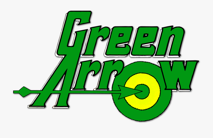 Dc Database - Green Arrow Comic Logo, Transparent Clipart