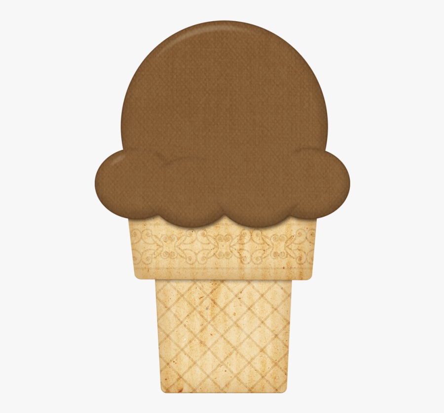 Ice Cream Cone, Transparent Clipart
