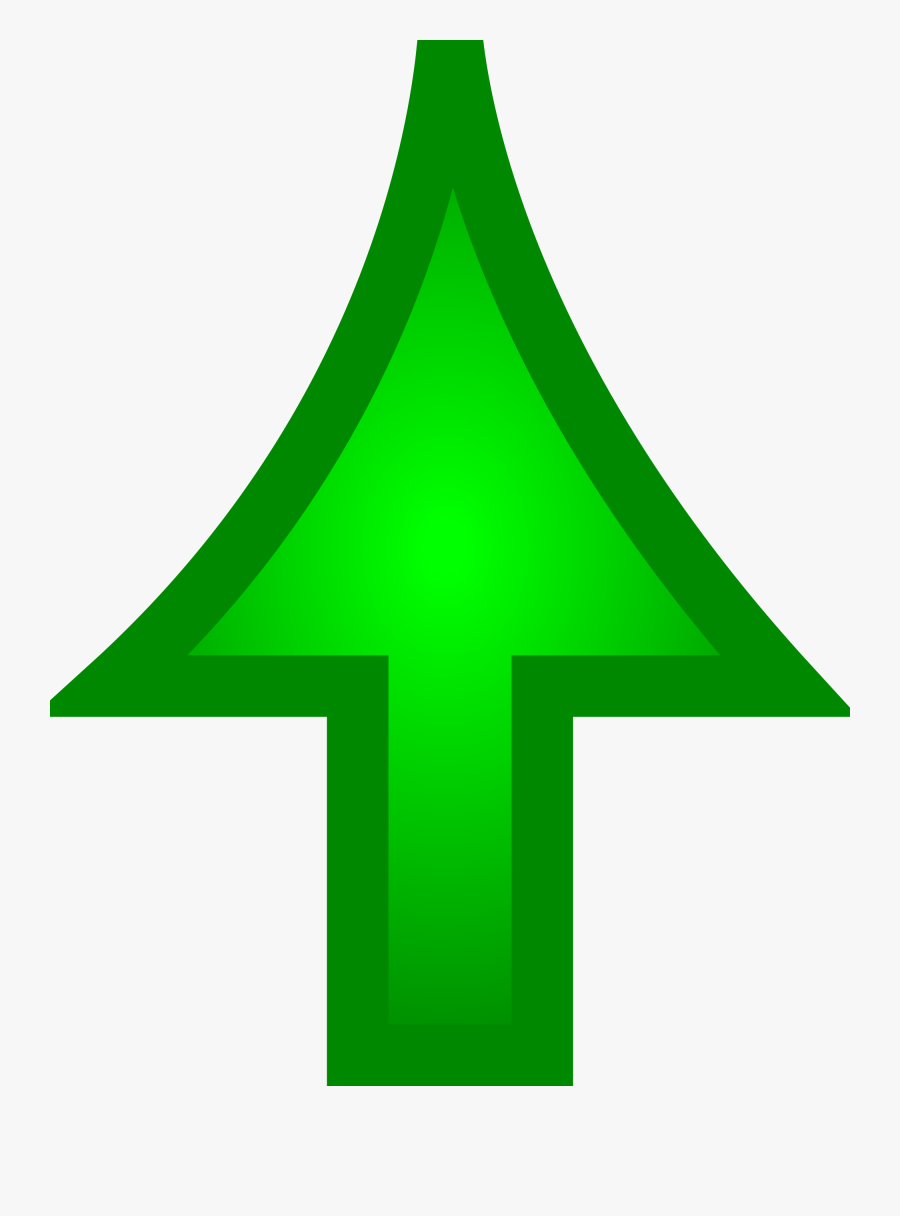 Green Arrow Up , Png Download - Arrow Up, Transparent Clipart