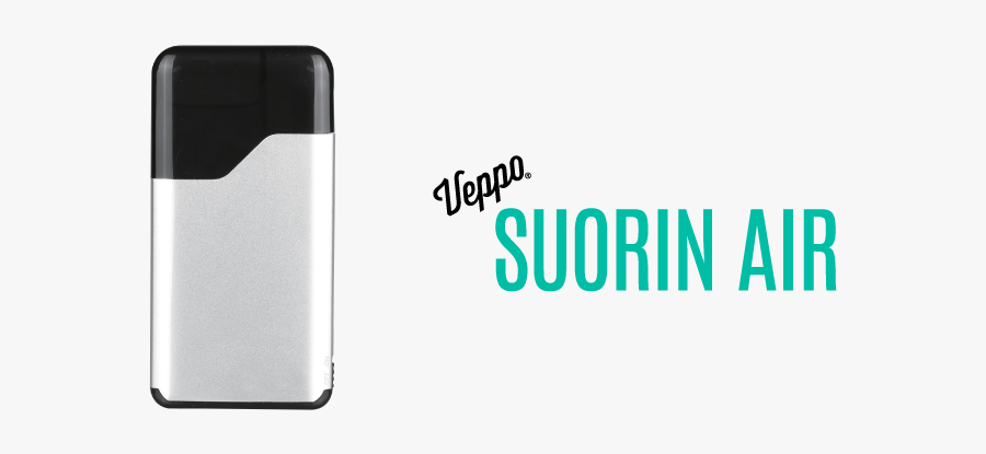 Clip Art Suorin Air Pod Vaporizer - Small Refillable Vape, Transparent Clipart