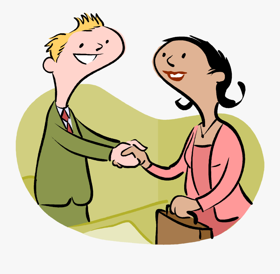 Church Business Meeting Clip Art - People Meeting Each Other, Transparent Clipart