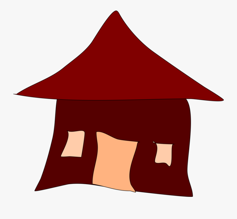 Artwork,tree,fictional Character - กระท่อม การ ตู น Png, Transparent Clipart