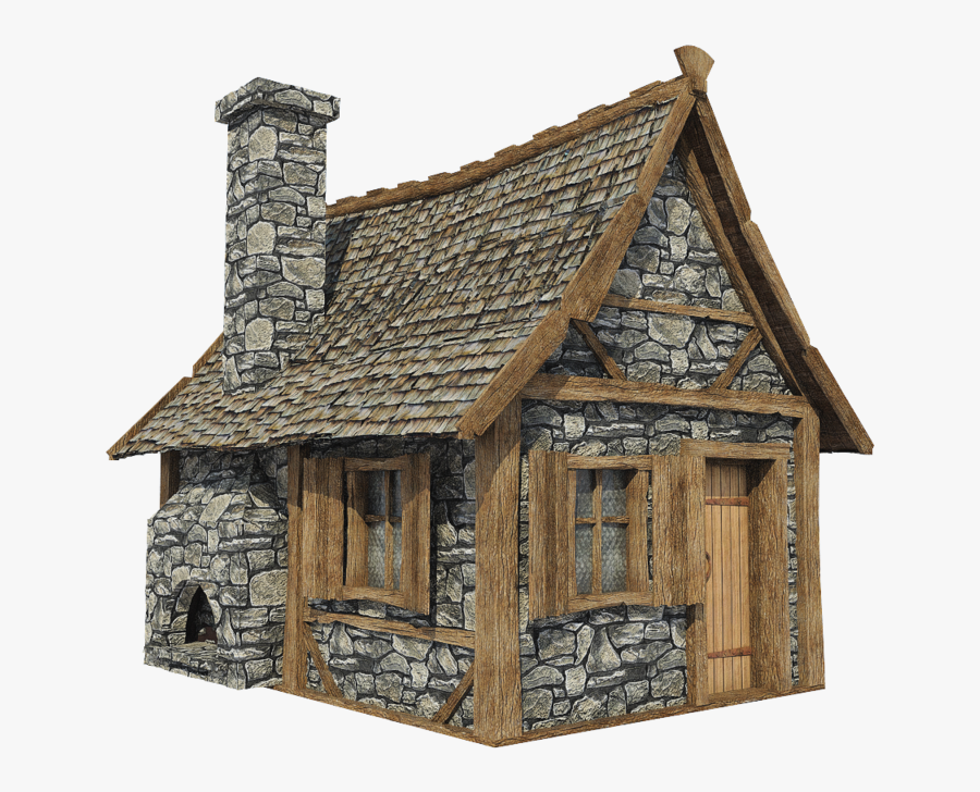 Facts For Kids - Old House Transparent Background, Transparent Clipart
