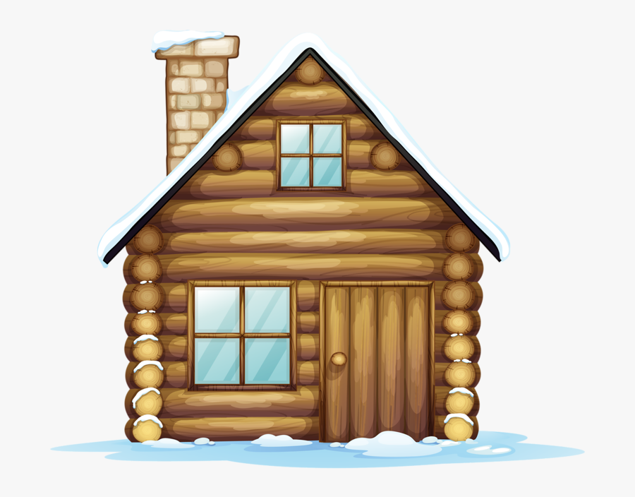 Draw Santa Claus House, Transparent Clipart