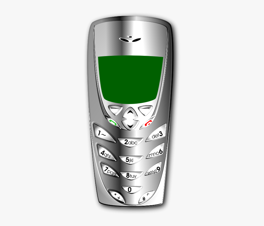 Mobile Phone 01 - Feature Phone, Transparent Clipart