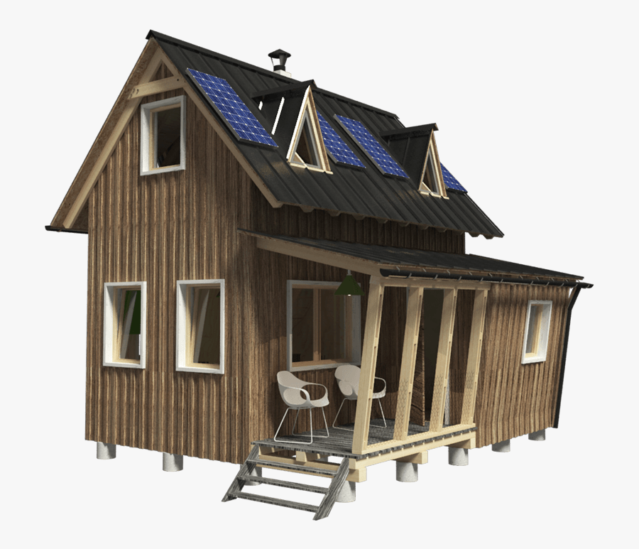 Clip Art Small Two Story House - Small House Transparent, Transparent Clipart