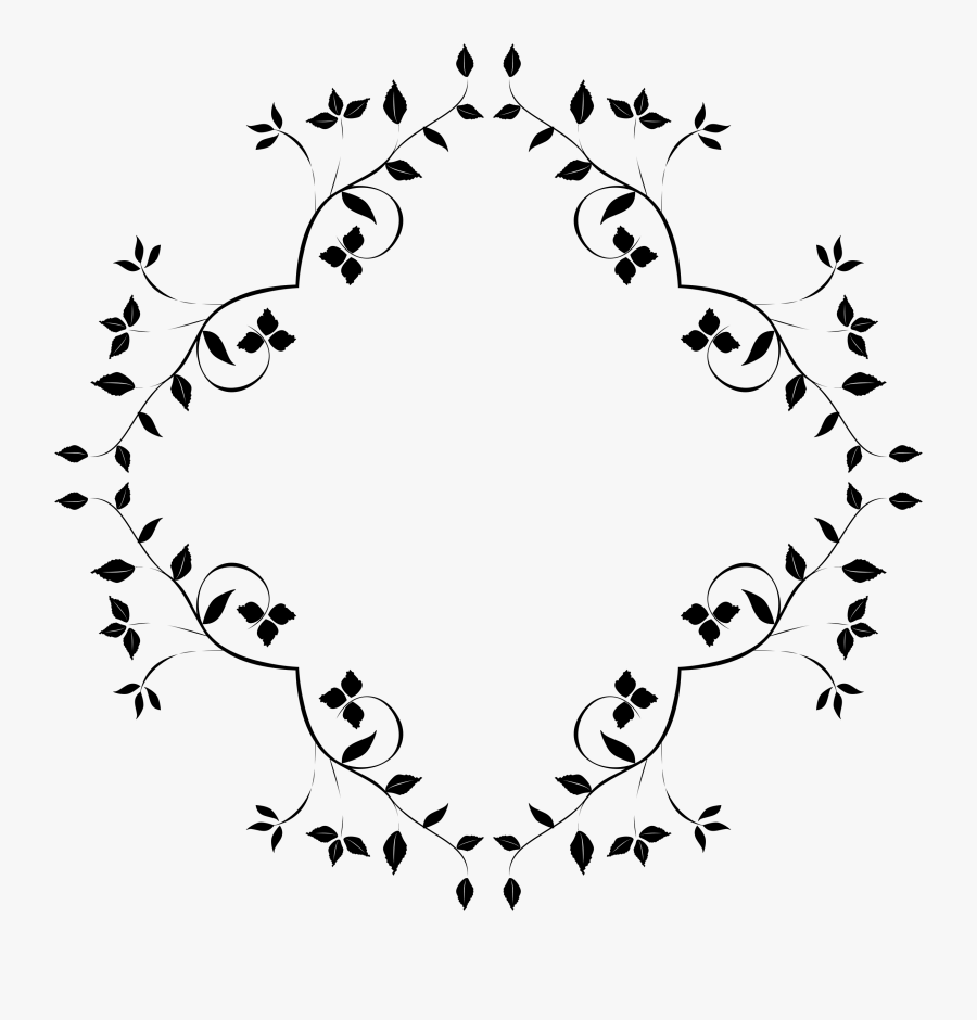 Transparent Embellishment Clipart - Circle, Transparent Clipart
