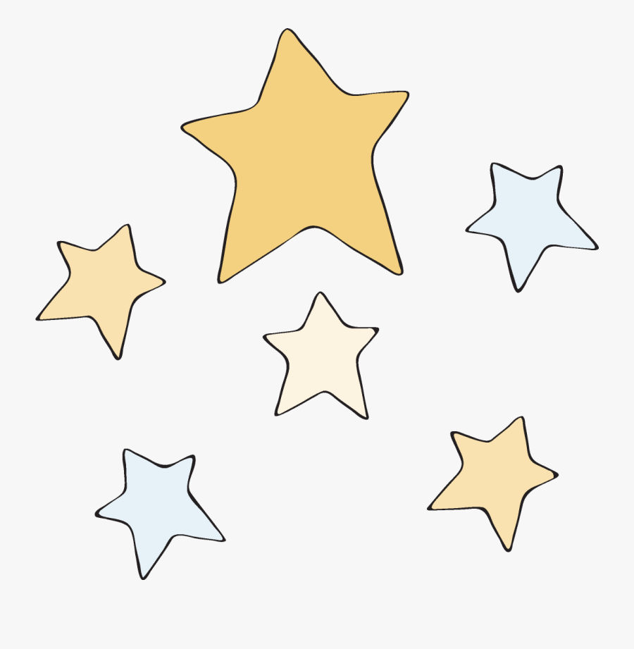 Stars Image - Star And Moon Dp, Transparent Clipart