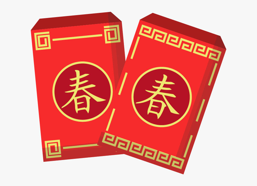 Transparent Chinese New Year Png Red Envelope , Free Transparent