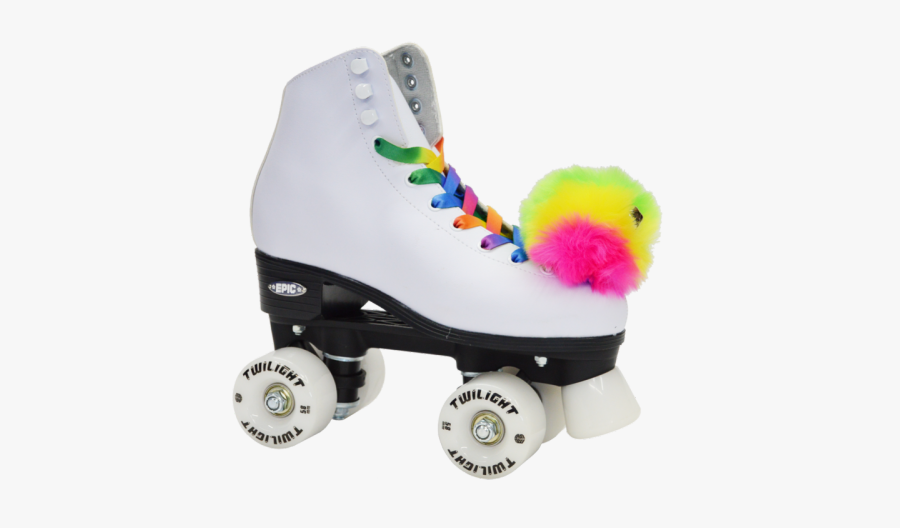 Roller Skate Photo - Pom Poms On Roller Skates, Transparent Clipart