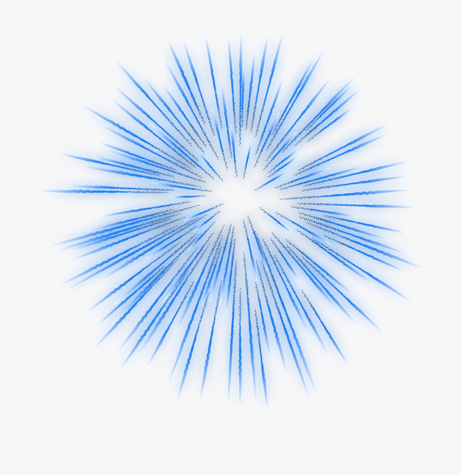 Fireworks Clipart Blue, Transparent Clipart