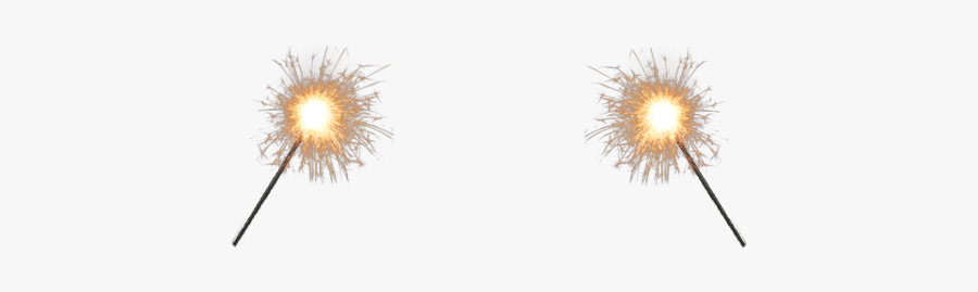 Sparklers - Dandelion, Transparent Clipart