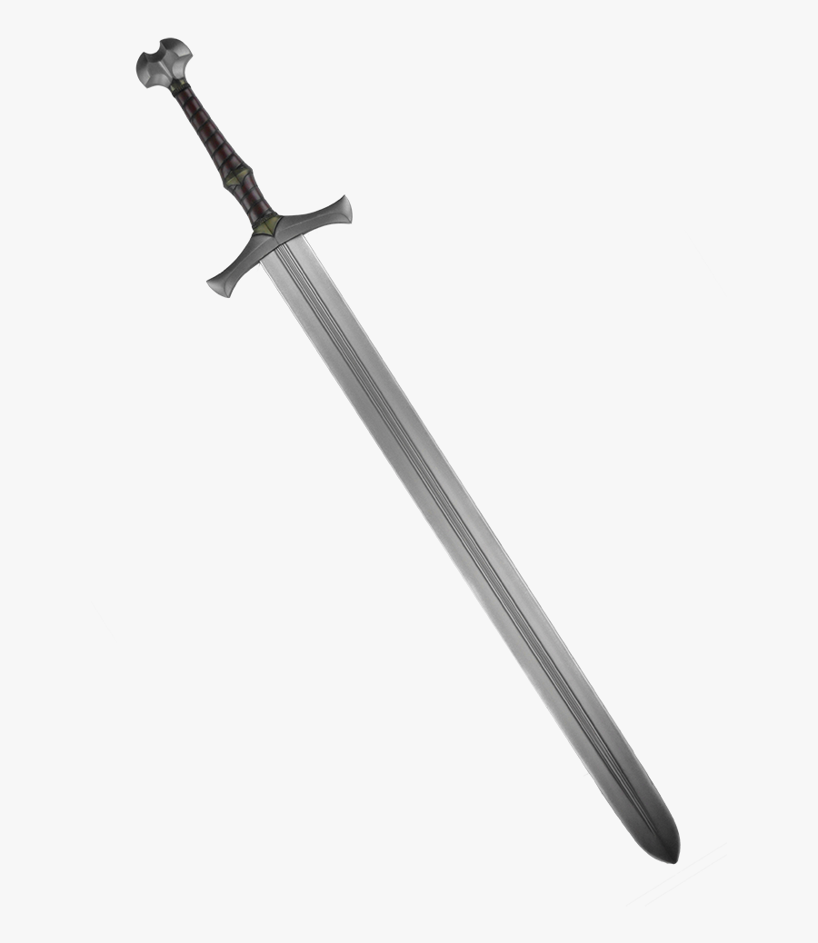 Clip Art Double Sided Katana - Je Dort Sur La Bequille, Transparent Clipart