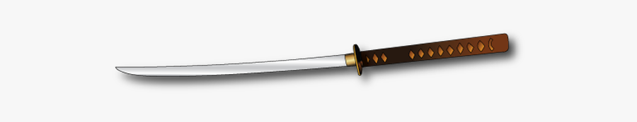 Clipart Sword Samurai Sword - Samurai Swords Illustration, Transparent Clipart