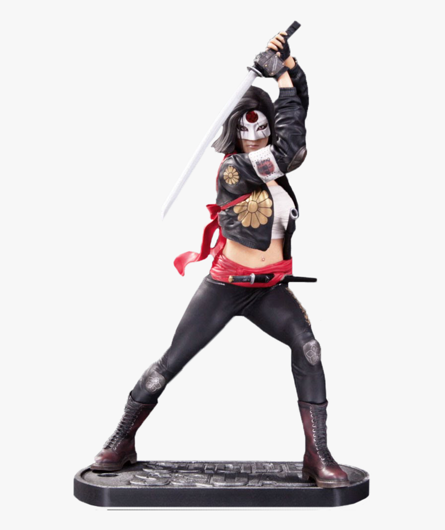 Clip Art Japanese Sword Suicide - Dc Collectibles Katana Statue, Transparent Clipart