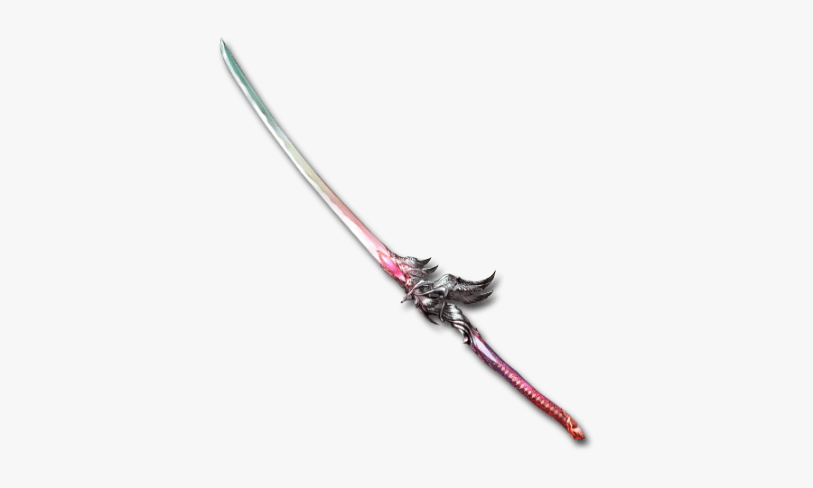 Angel Katana - Granblue Fantasy Katana, Transparent Clipart