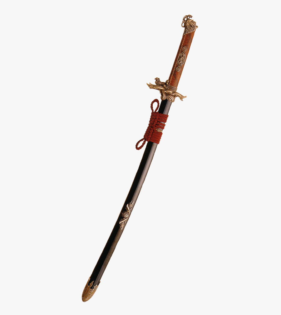 Samurai Katana Photo Sword1 - Fire Katana, Transparent Clipart