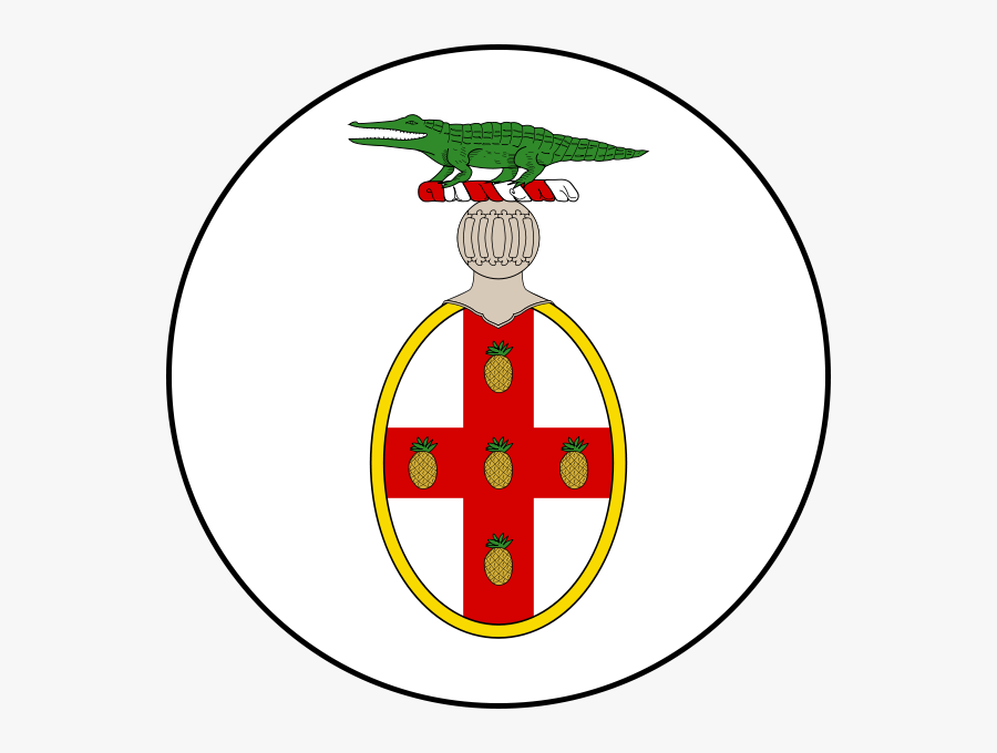 Clip Art Coat Of Arms Jamaica - Jamaica's First Coat Of Arms, Transparent Clipart