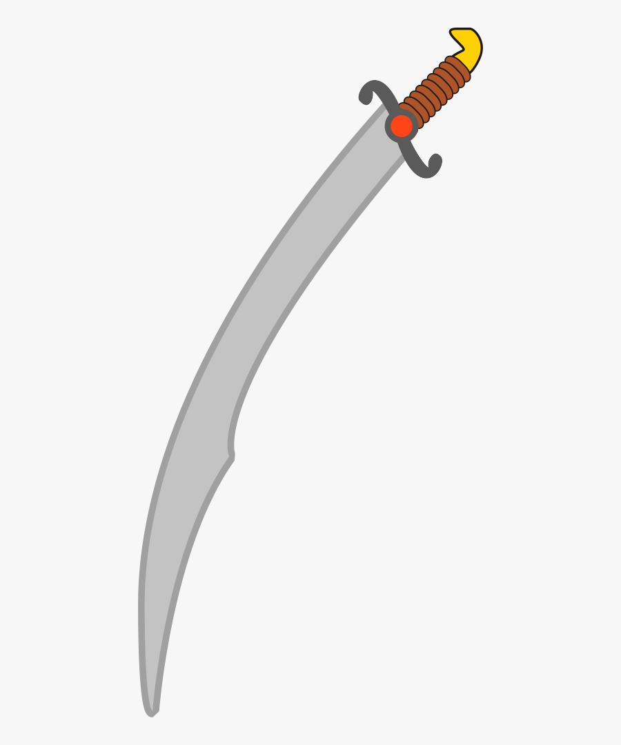 Transparent Katana Clipart - Vektor Senjata Tajam, Transparent Clipart