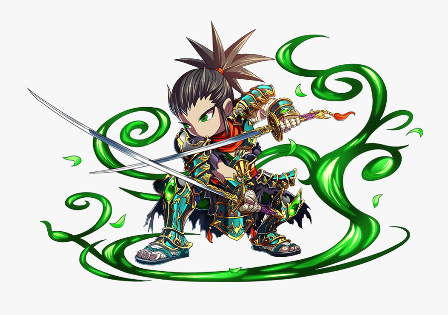 Brave Frontier Swift Katana Toutetsu - Illustration, Transparent Clipart