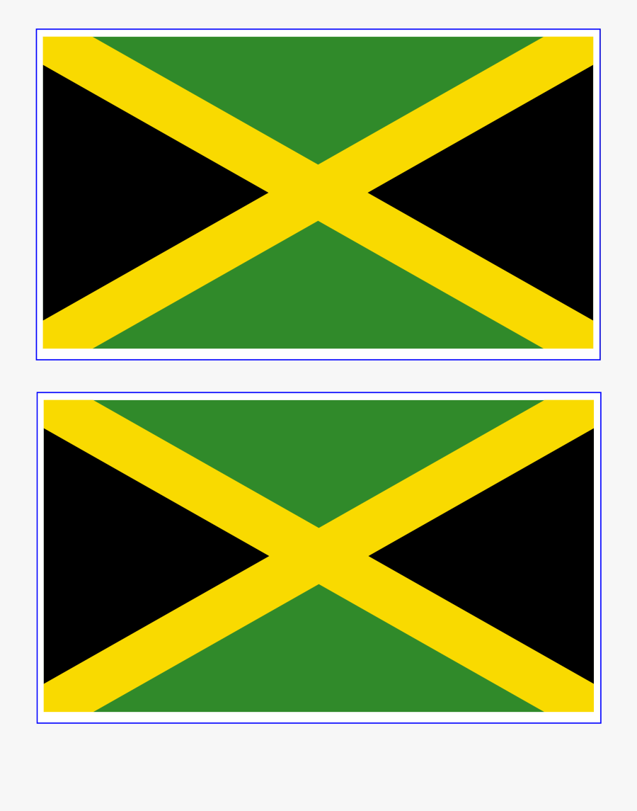 Flag Jamaican Independence Day, Transparent Clipart