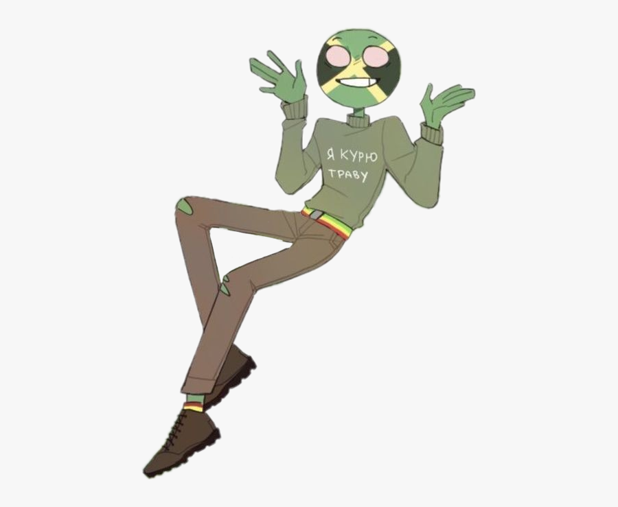 #countryhumans #jamaica - Countryhumans Pripyat, Transparent Clipart