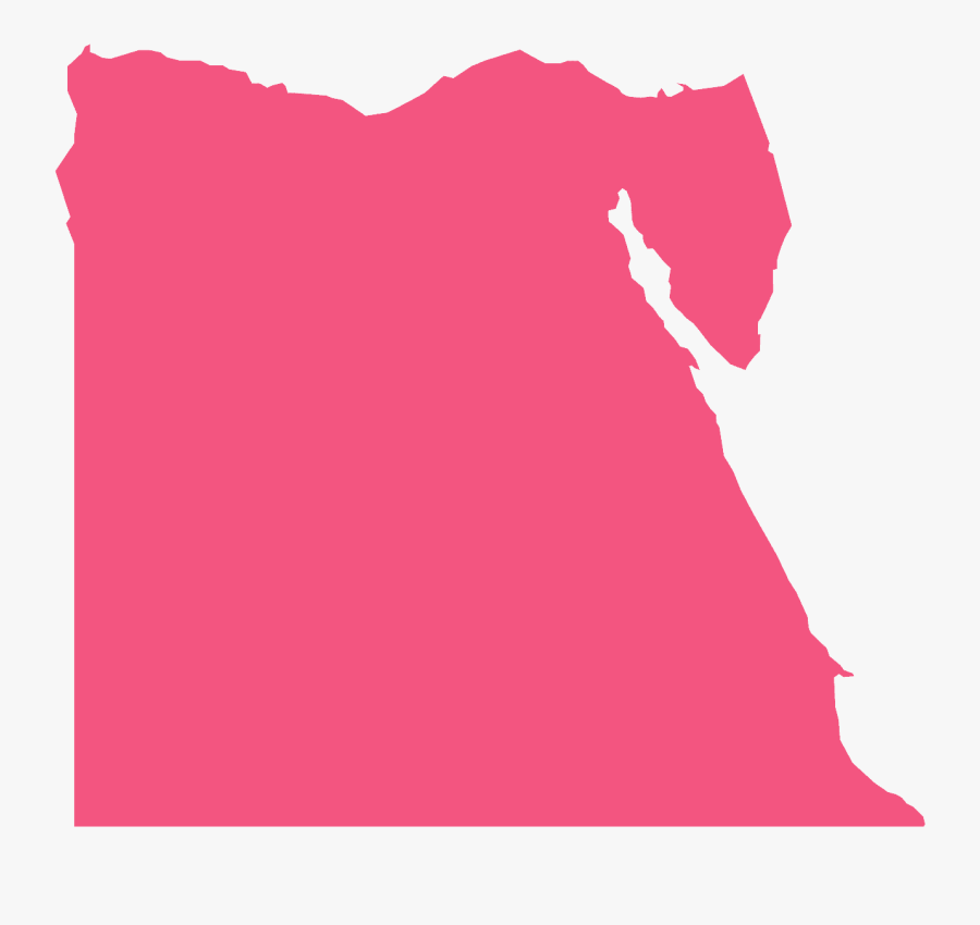 Egypt Black And White Maps Png, Transparent Clipart