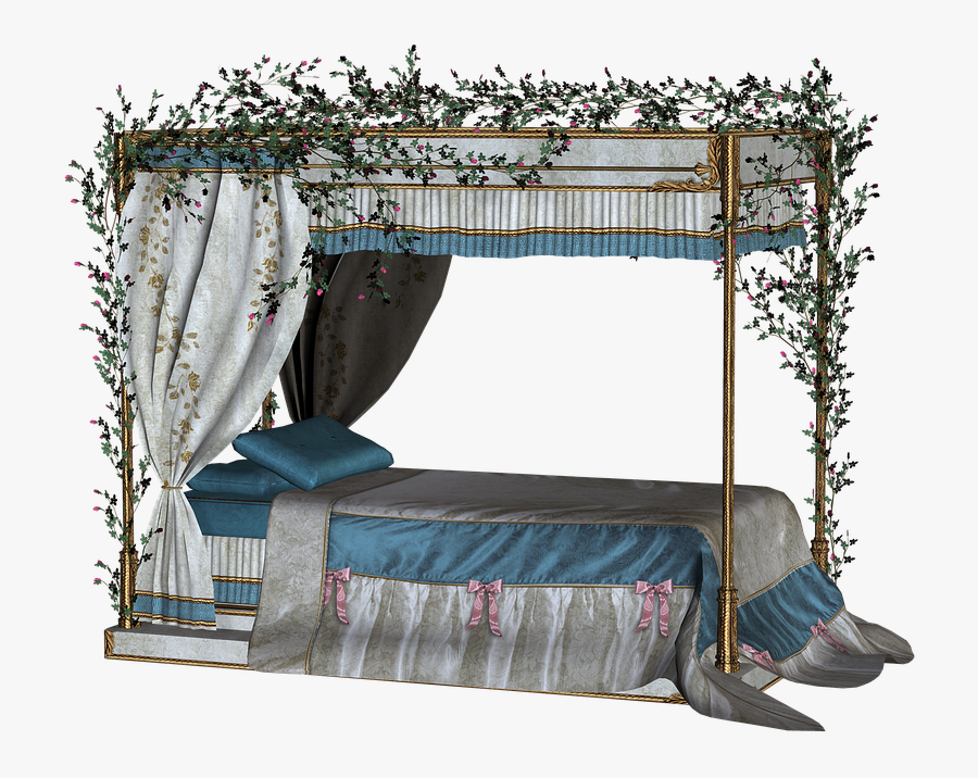 Transparent La Cama Clipart - Cama De La Bella Durmiente, Transparent Clipart