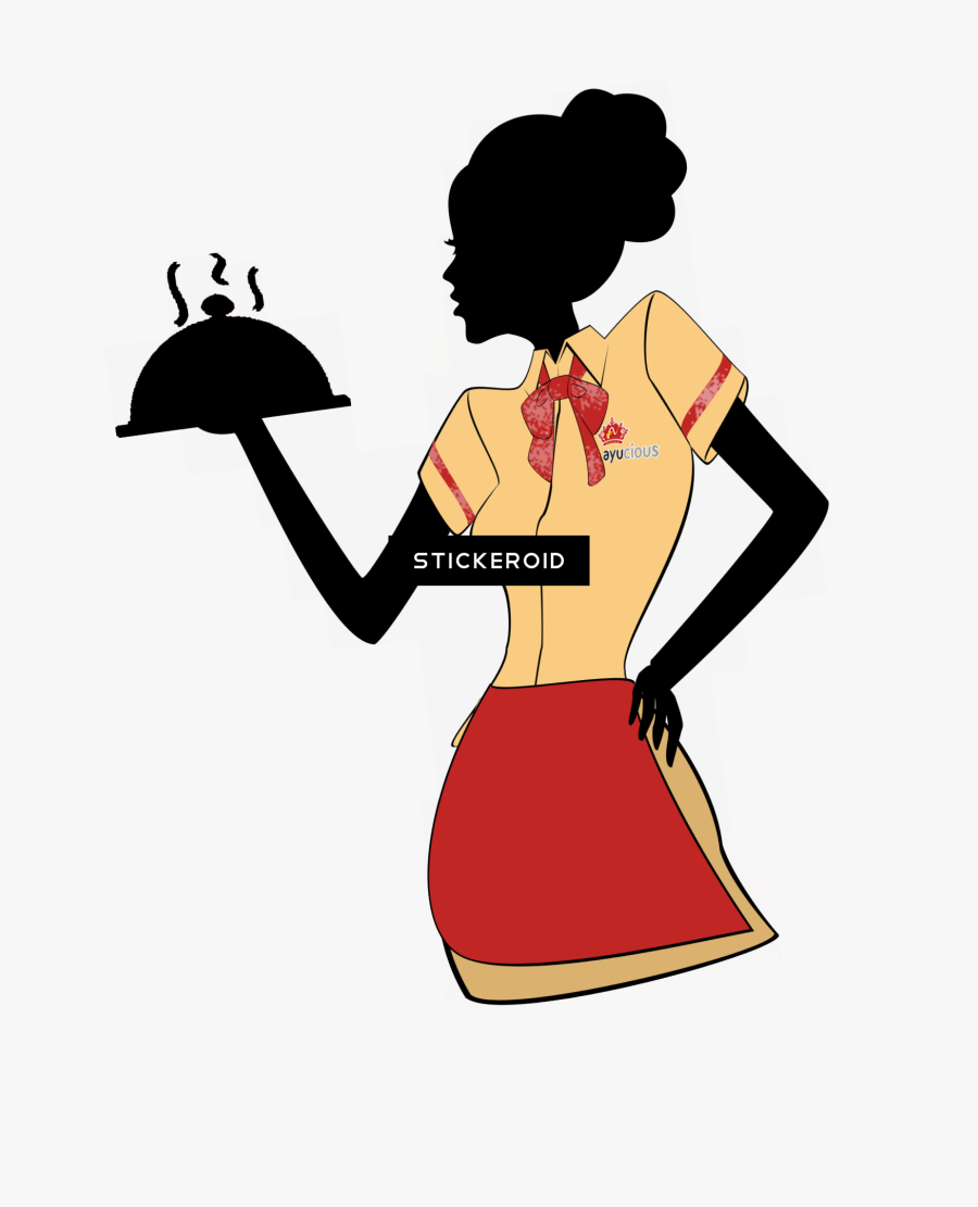 Waitress People Waiter - Waiter Clipart Png, Transparent Clipart