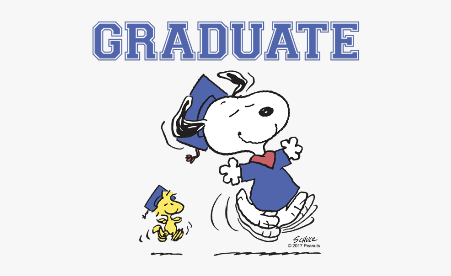 Snoopy Graduation Cliparts - Dancing Dog Clipart Black And White, Transparent Clipart