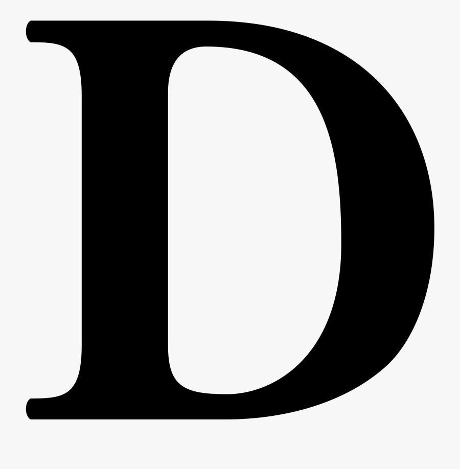 Transparent Letter D Png, Transparent Clipart